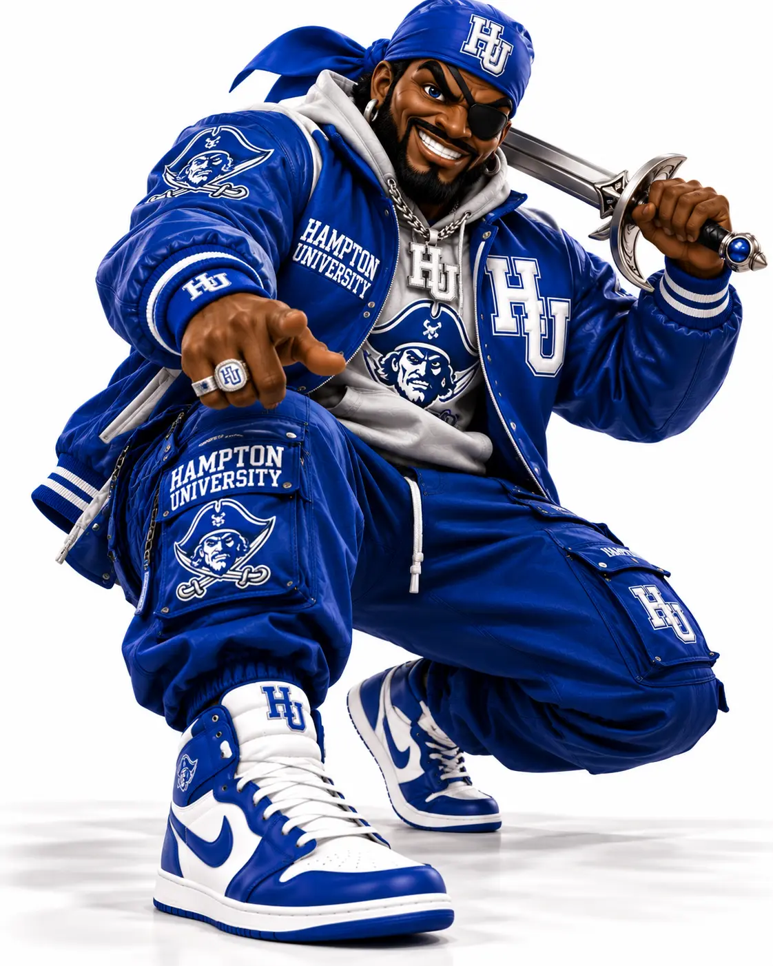 Hampton University mascot