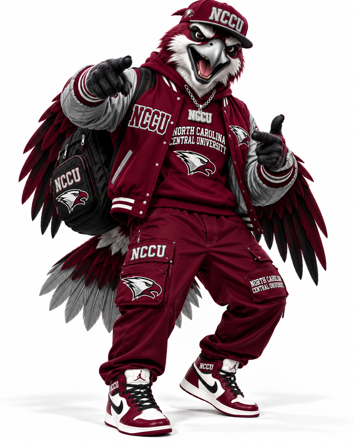 North Carolina Central University mascot