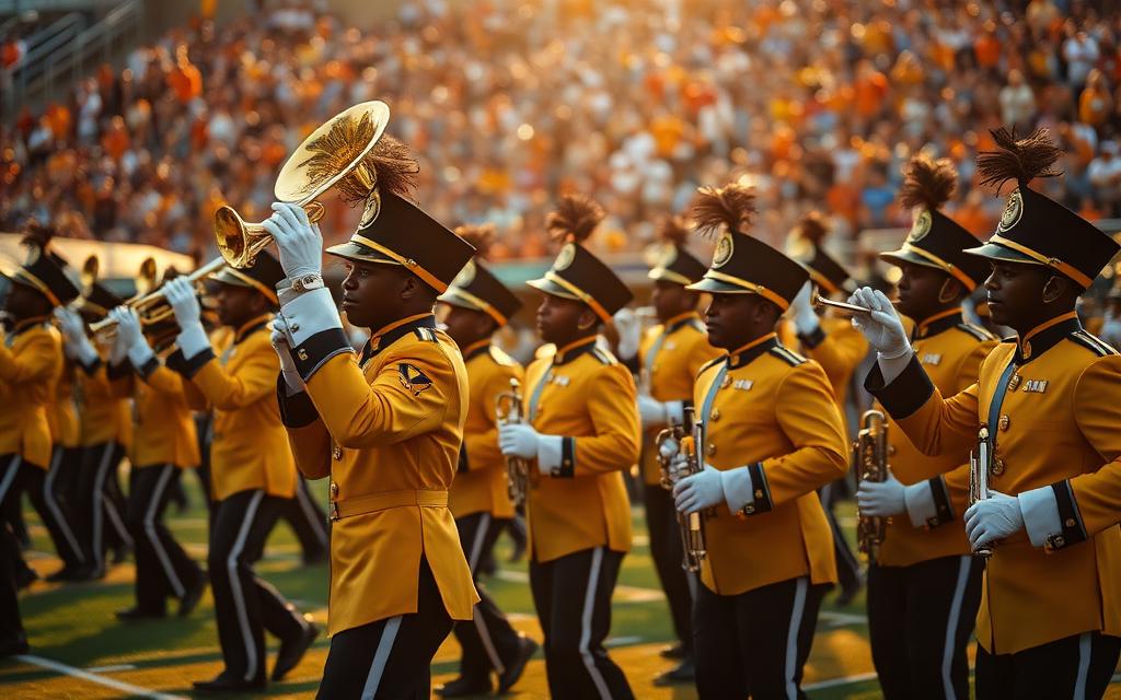 Alabama A&M University homecoming — Marching band