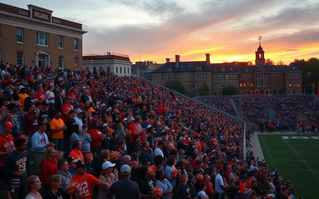 Fisk University homecoming — Stadium crowd